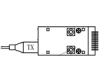 0~100Mbps MINISFF LVTTL Single Mode Transmitter (10Km)